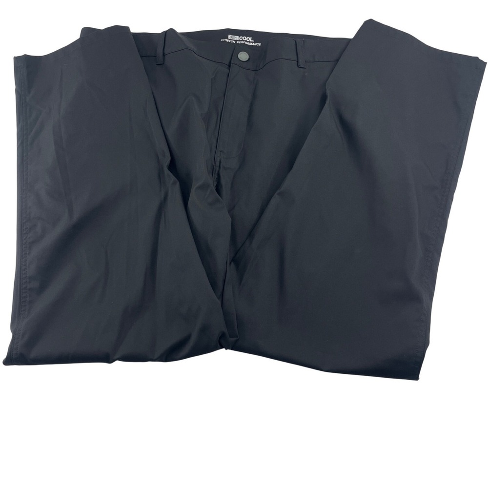 32° Cool‎ Men's Stretch Performance Pants W42/L32 Black Polyester